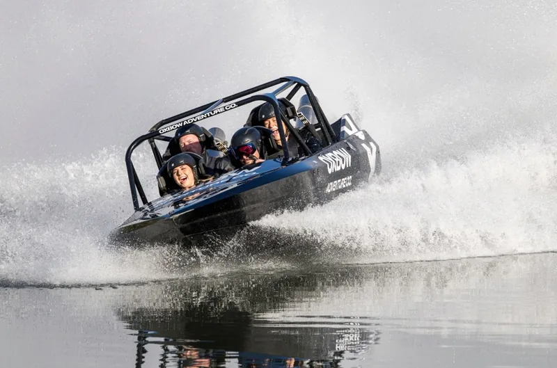 Jet Sprint Boats in Gibbston Valley